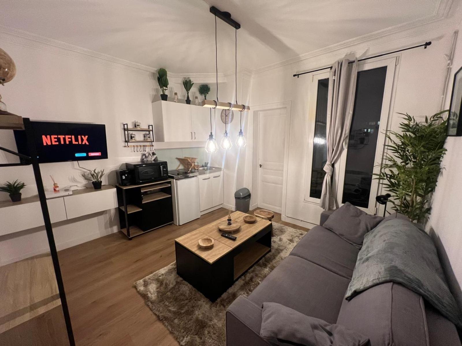 Studio Cosy Aux Portes De Paris - 2Pax Сент-Уан Экстерьер фото