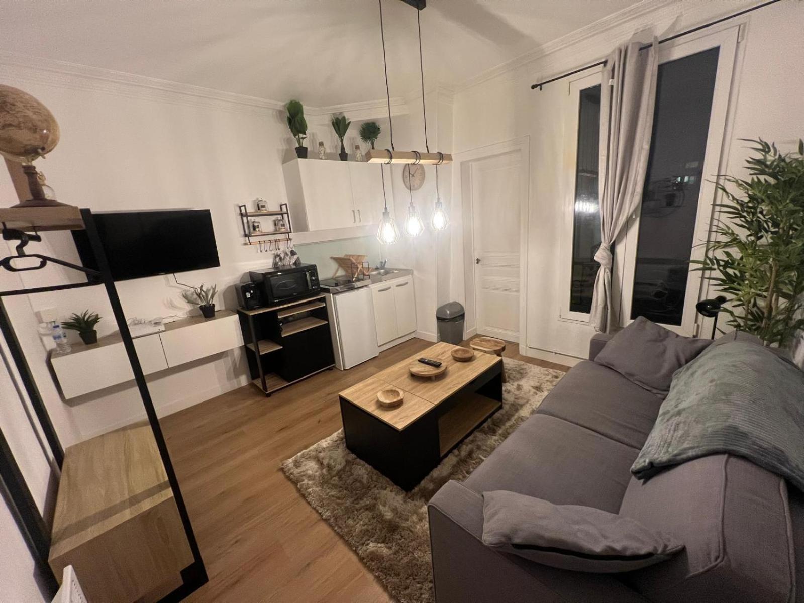 Studio Cosy Aux Portes De Paris - 2Pax Сент-Уан Экстерьер фото